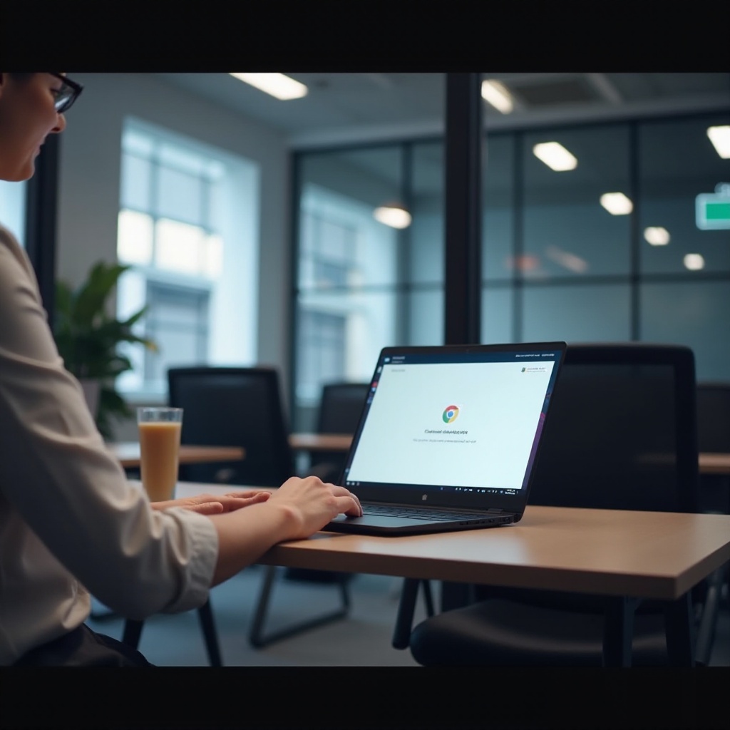 كيفية توصيل جهاز Chromebook بمجموعة العمل الخاصة بك
