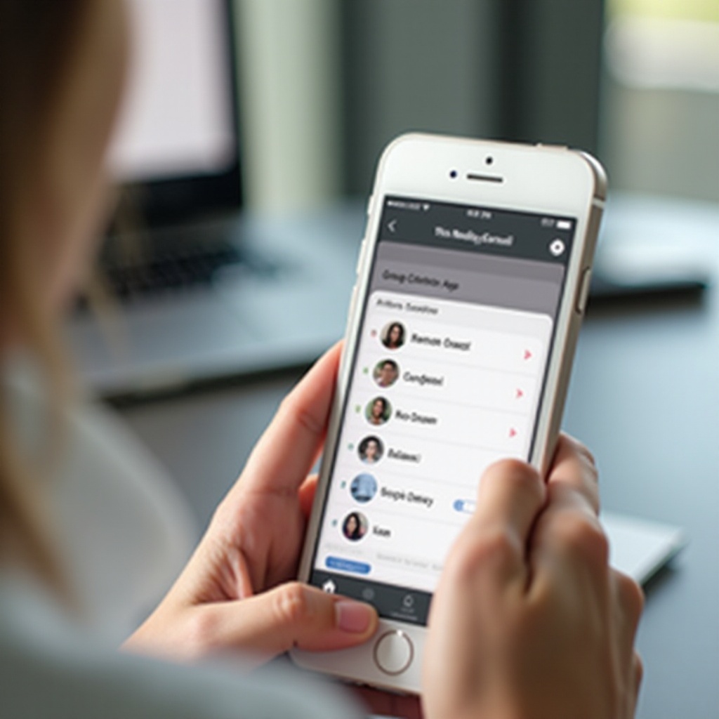 crearea unui e-mail de grup pe iPhone