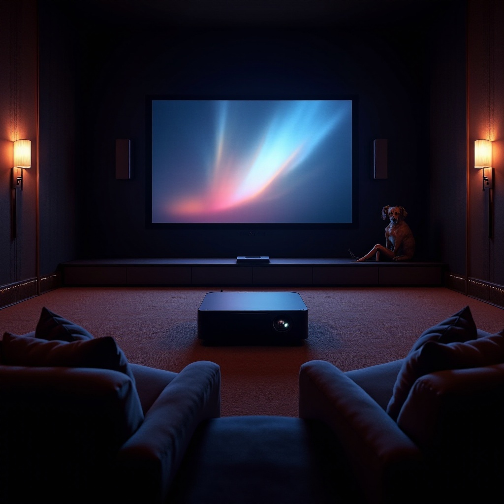 ultra-luxury projector for cinematic experience