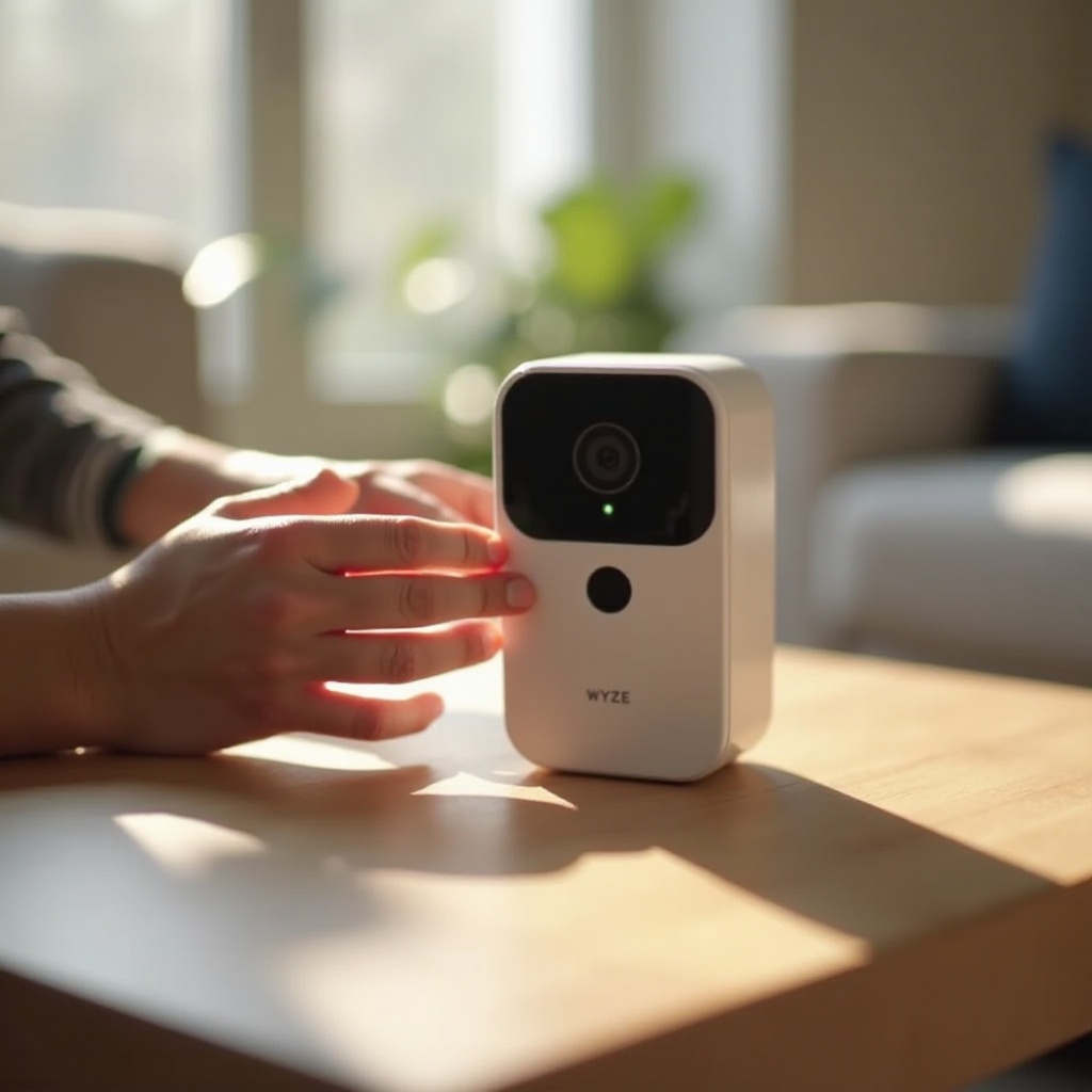 как да свържа камерата wyze с wifi