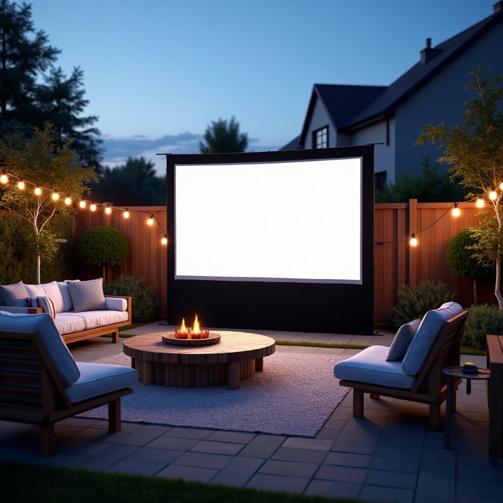 cele mai bune ecrane pentru proiectoare în aer liber