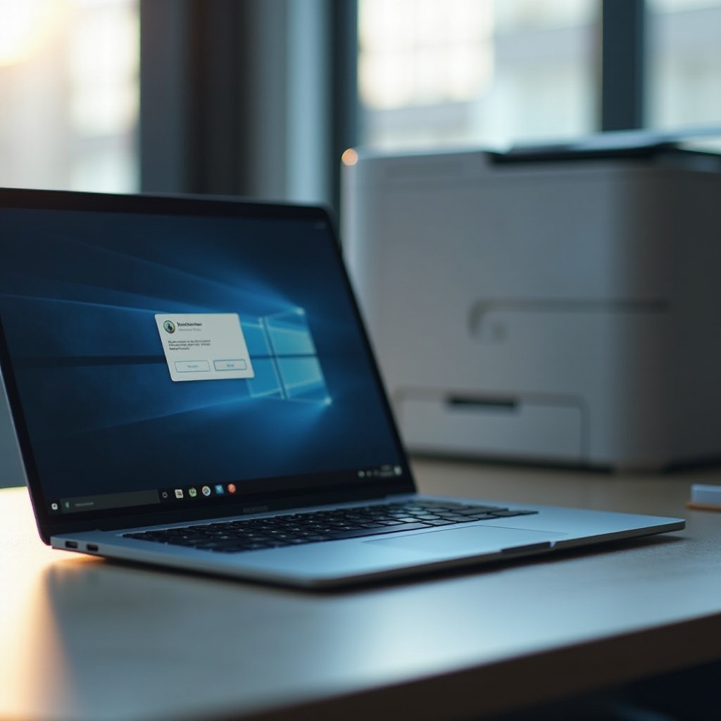chromebook afirmă că imprimanta nu este conectată