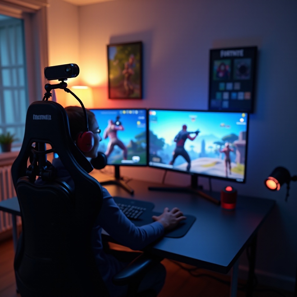 how to make your camera while recording face in fortnite