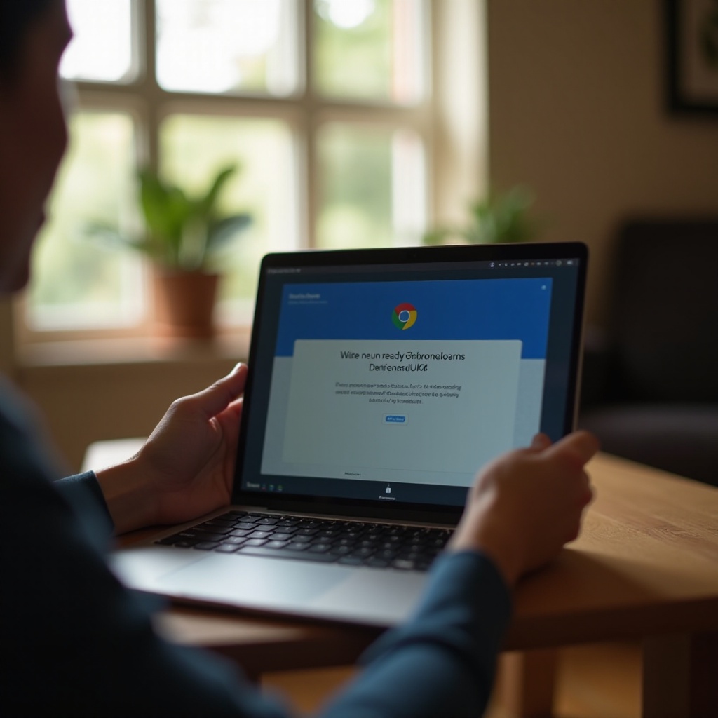 كيفية تشغيل جهاز Chromebook لأول مرة بدون إنترنت