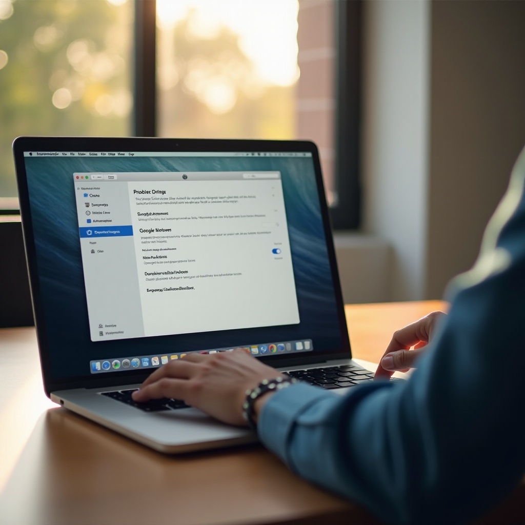 pot seta Google Chrome ca browser implicit pe MacBook
