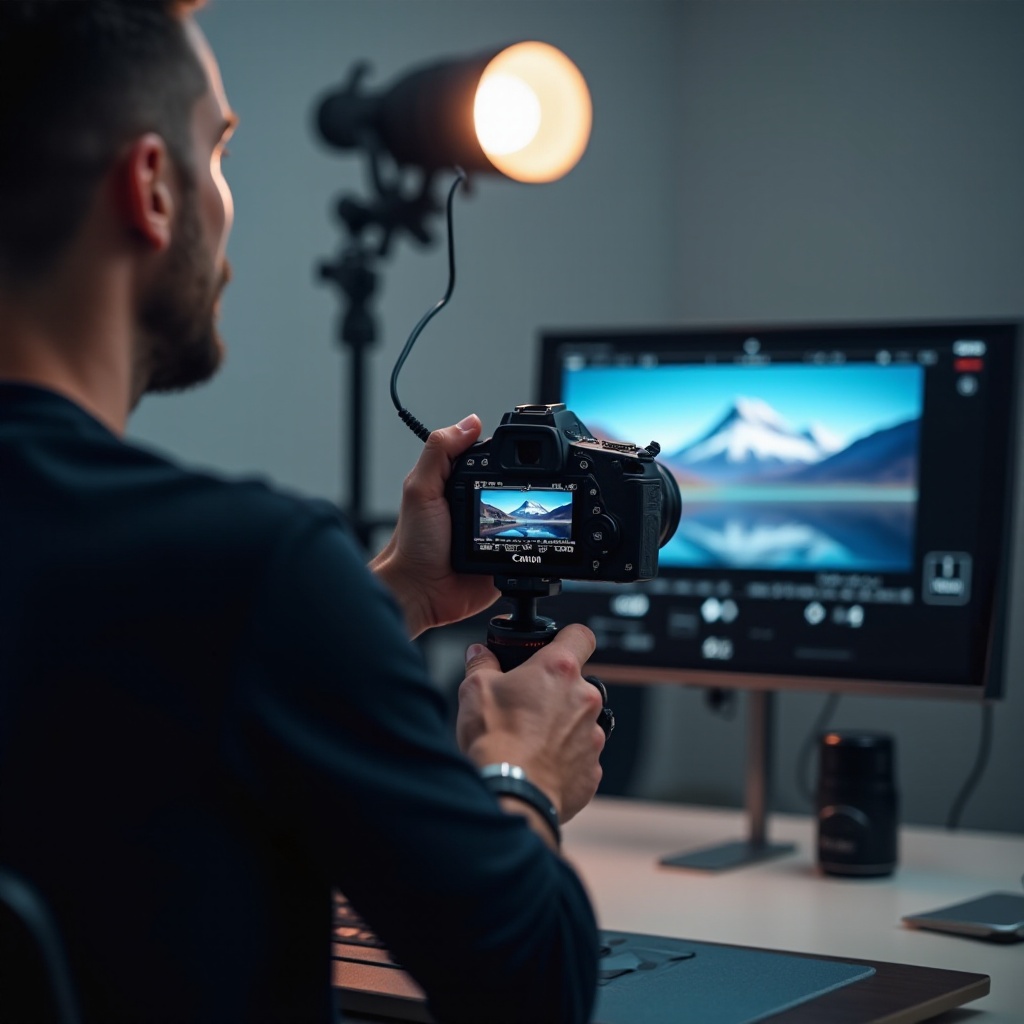 monitor extern Canon R10