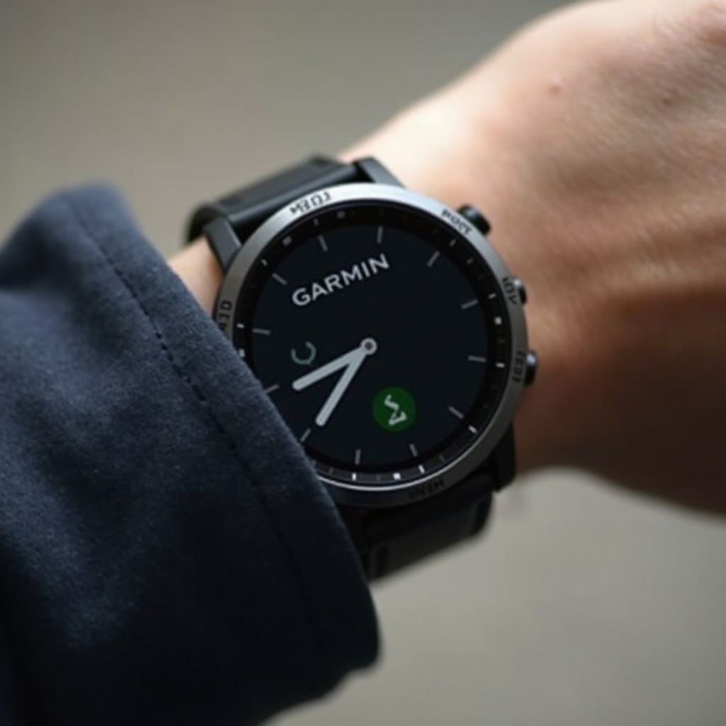 настройте времето на часовника Garmin