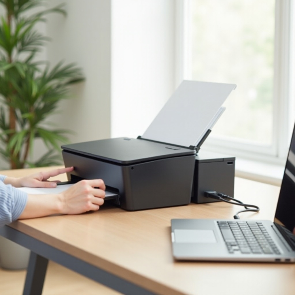 подключить принтер hp deskjet 2600 к chromebook