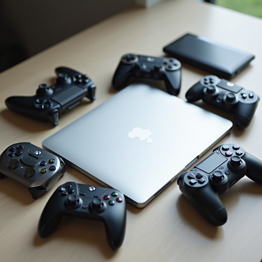 kontroler do gier dla MacBooka Pro