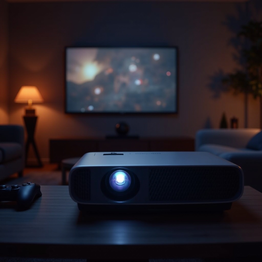 nejlepší cenově dostupný projektor pro hraní her