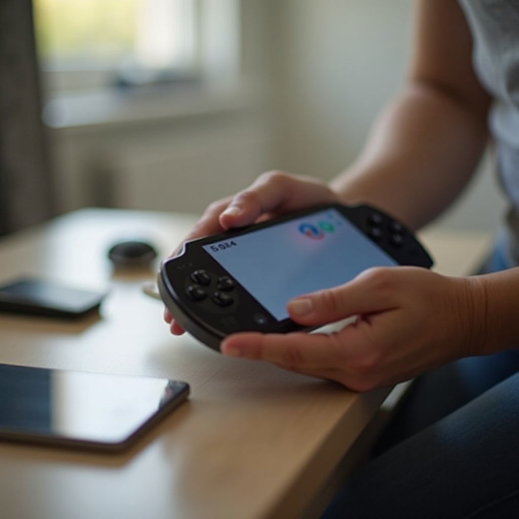 cum să pornești un psp