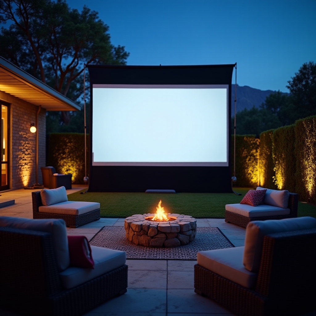 best outdoor projector screens