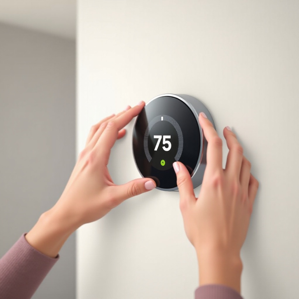 kako skinuti Nest termostat sa zida