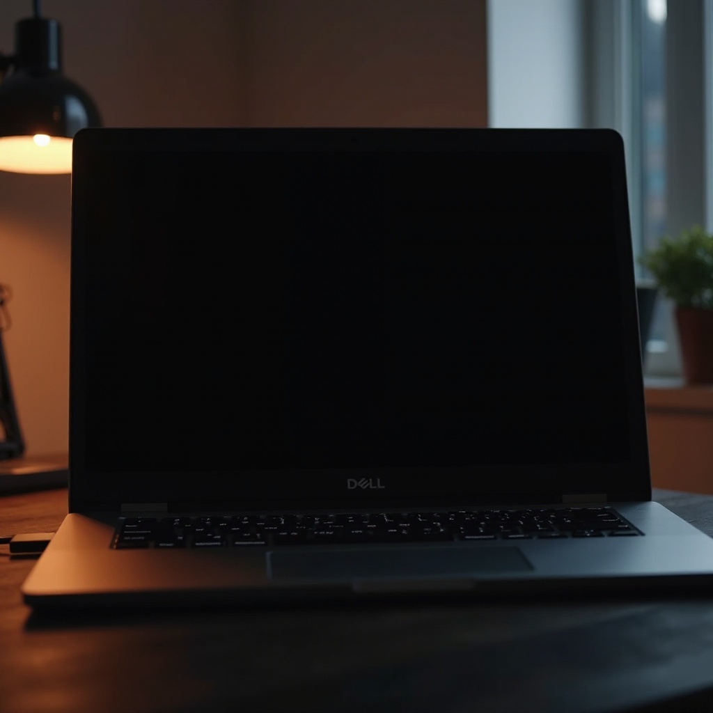 ноутбук Dell не включается, даже когда подключен к сети