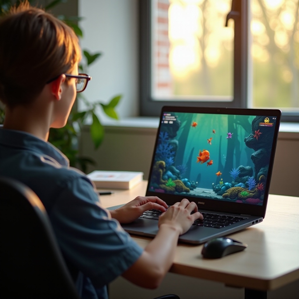 можешь ли ты играть в вебфишинг на chromebook