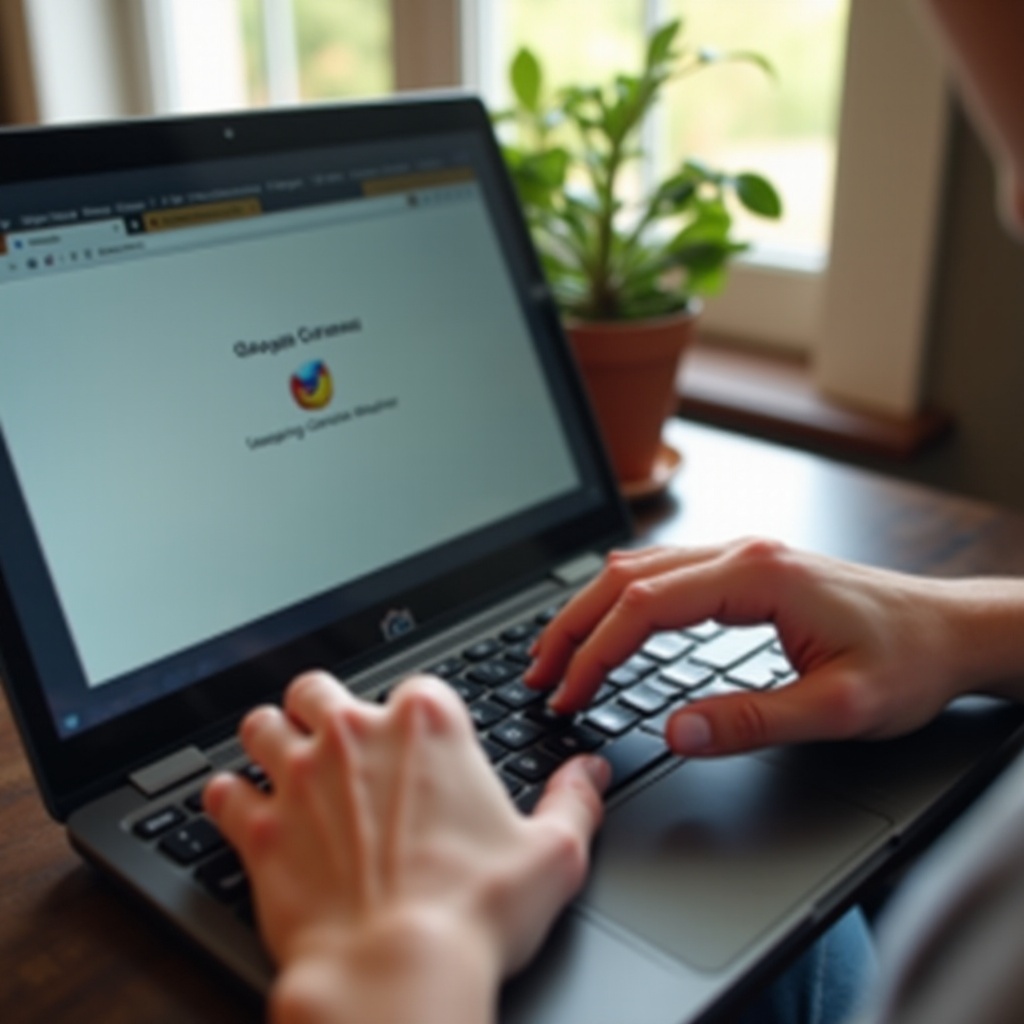 يتعطل Chrome عند الكتابة على الكمبيوتر المحمول