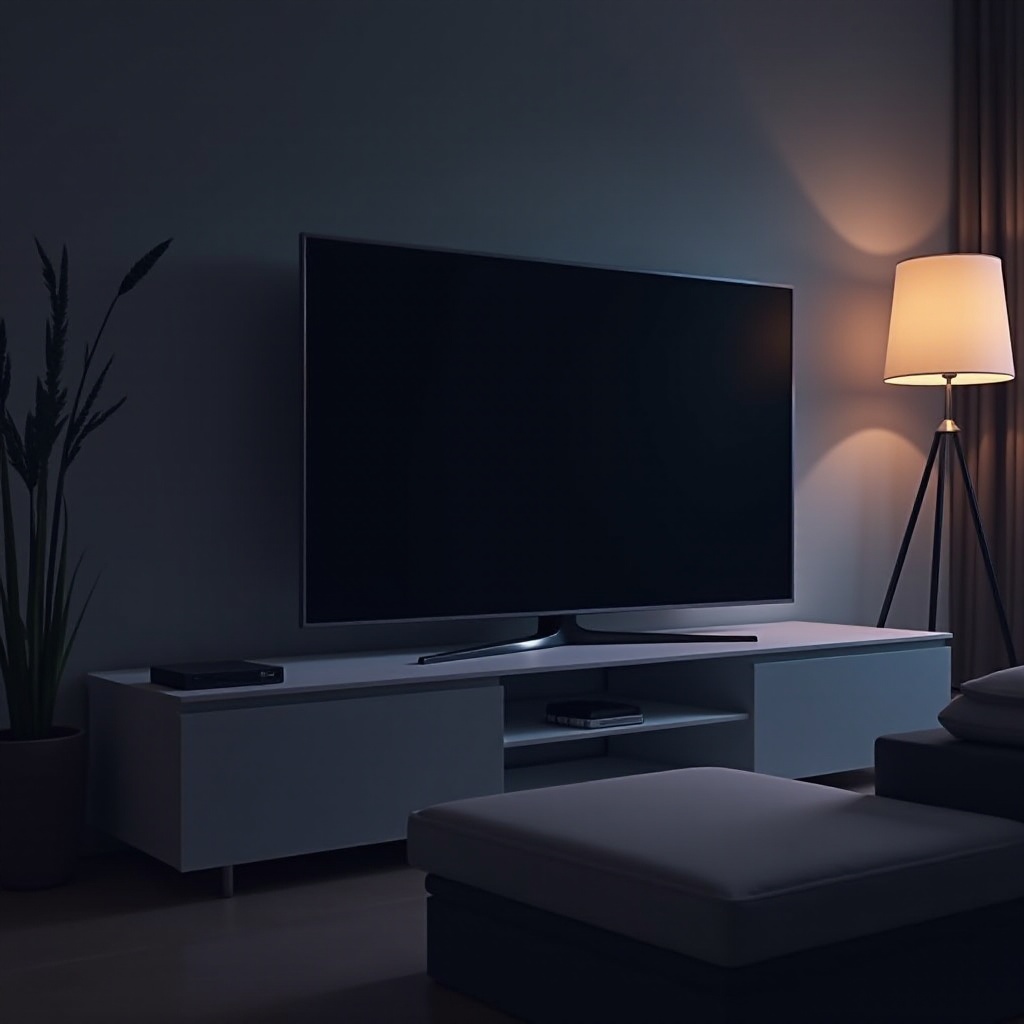 خيار إيقاف ضوء الاستعداد لتلفاز سامسونج