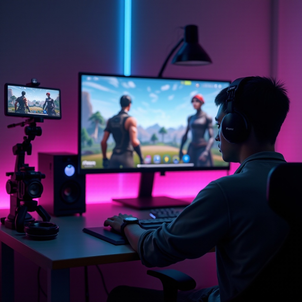 как сделать, чтобы ваша камера снимала лицо в Fortnite