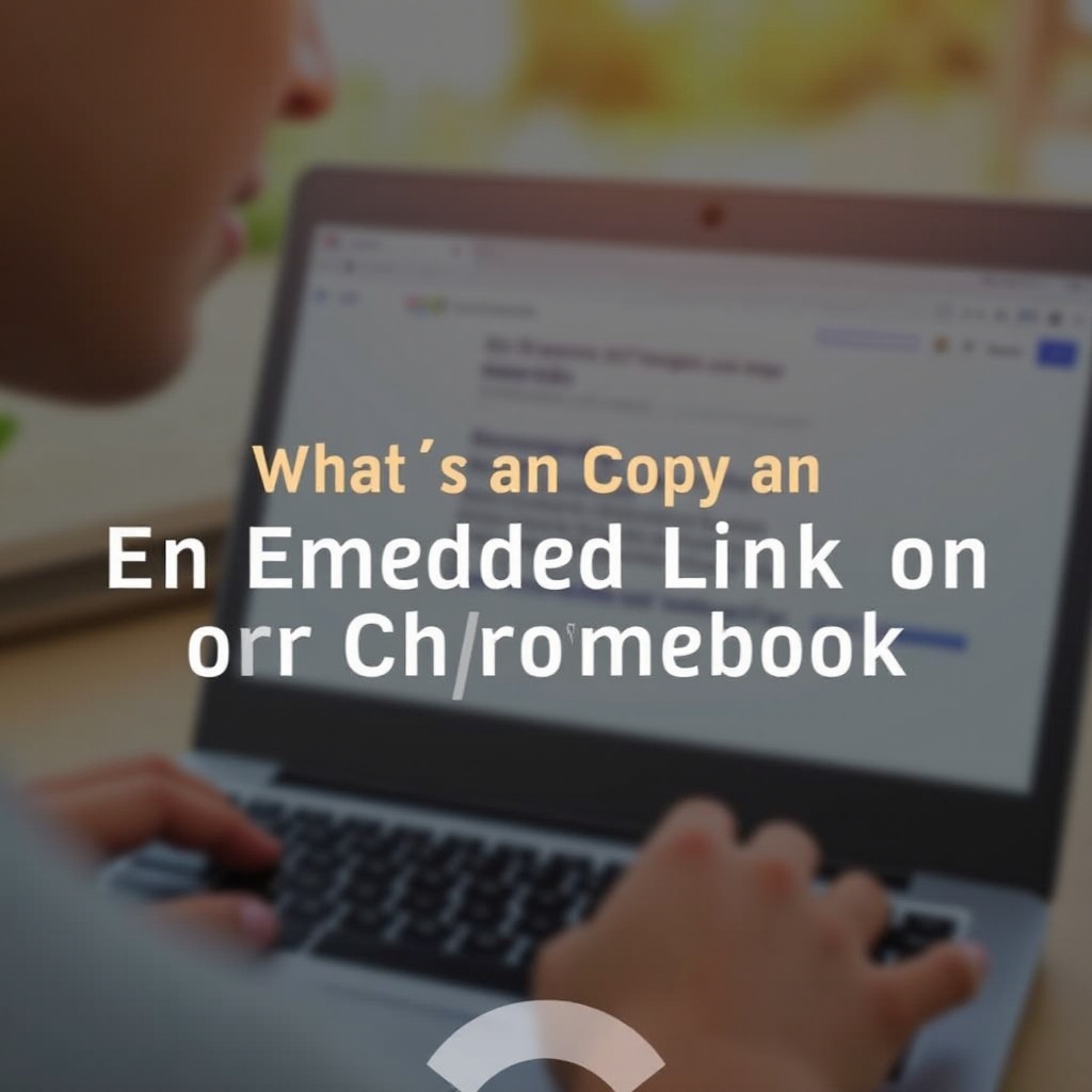 jak skopiować osadzony link na Chromebooku