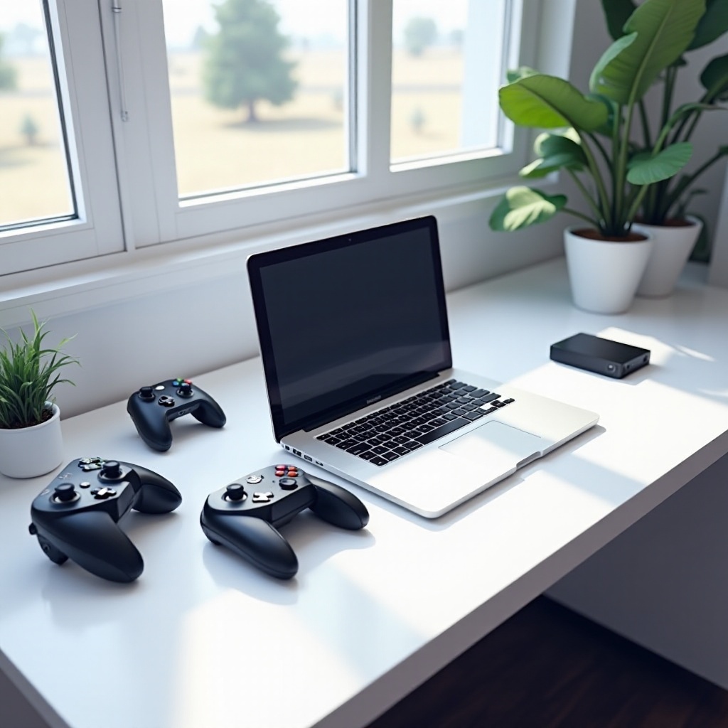 وحدة تحكم الألعاب لماك بوك برو