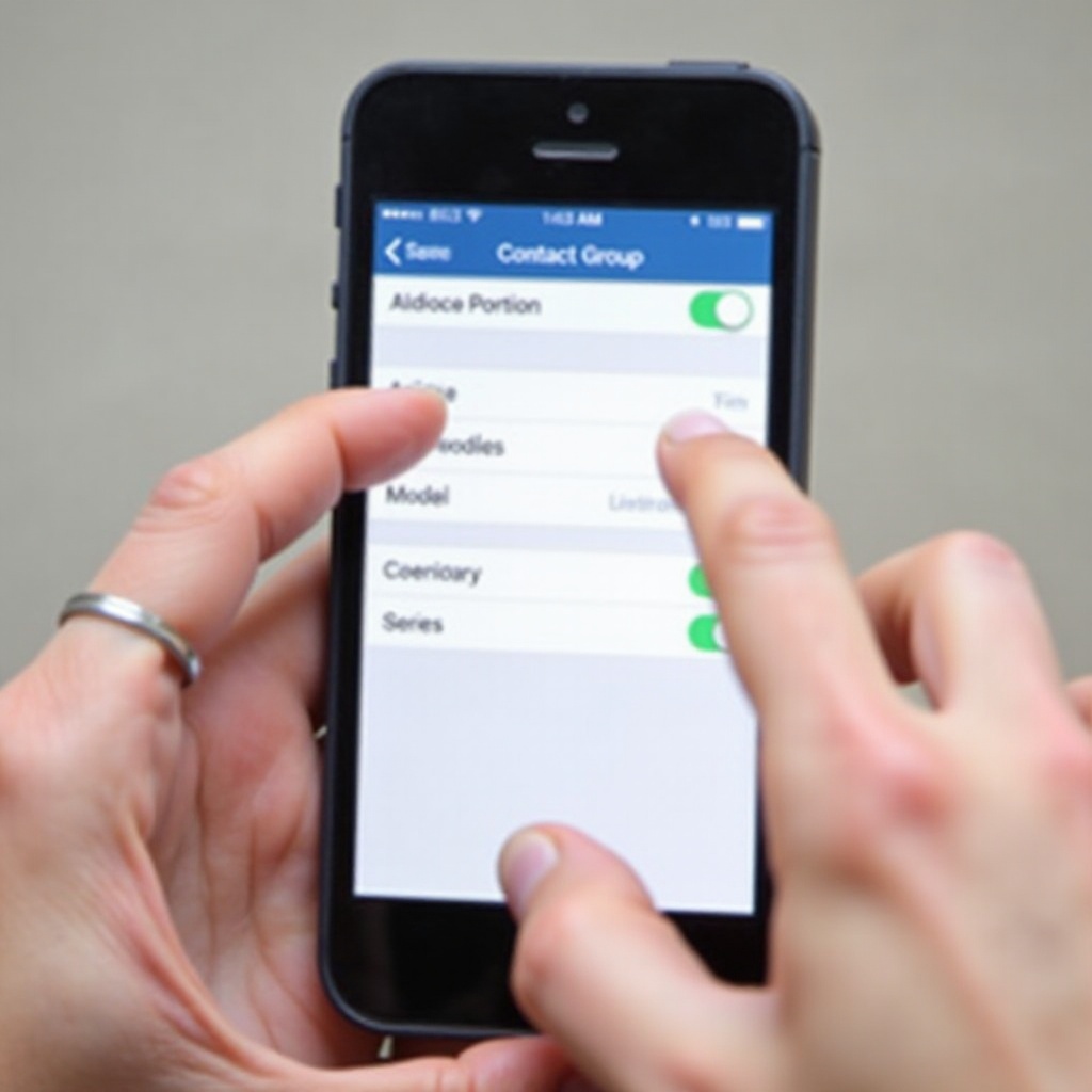 creating a group email on iphone