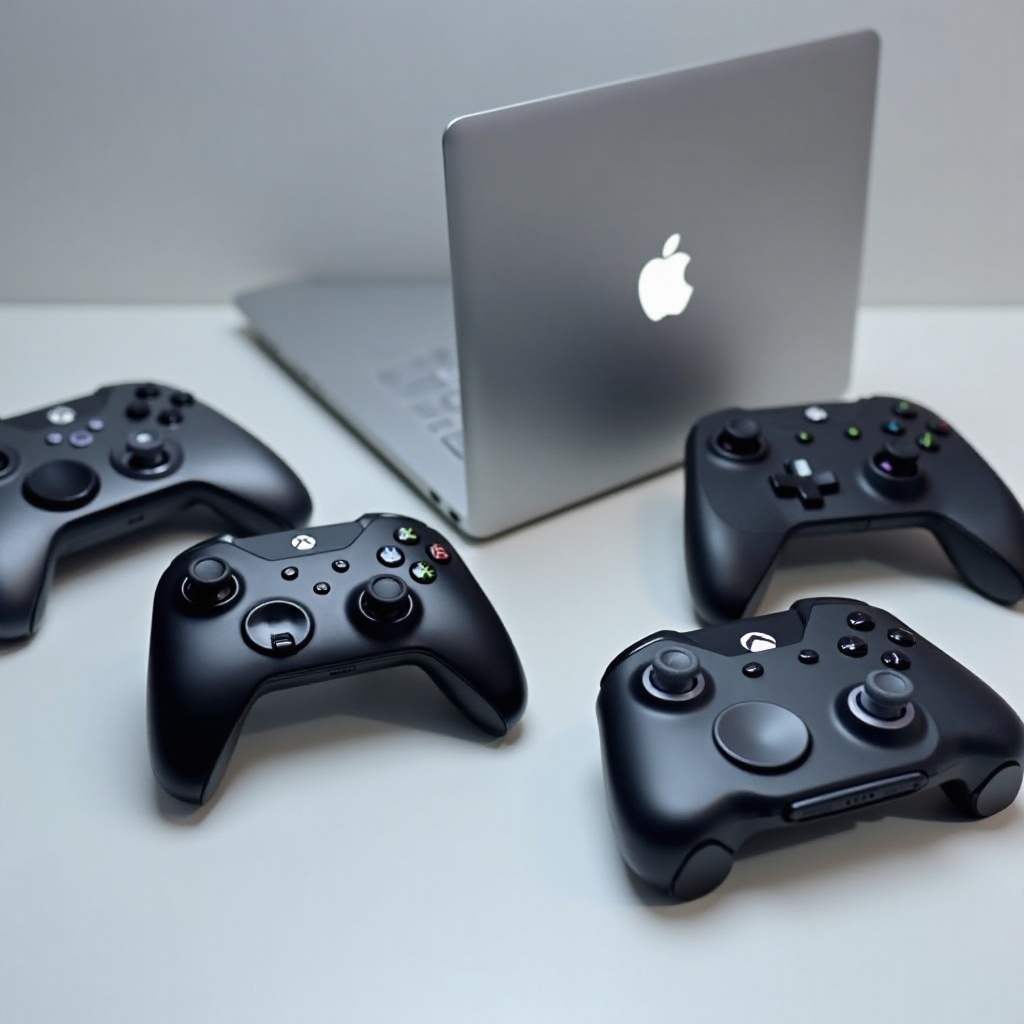 controler de joc pentru MacBook Pro