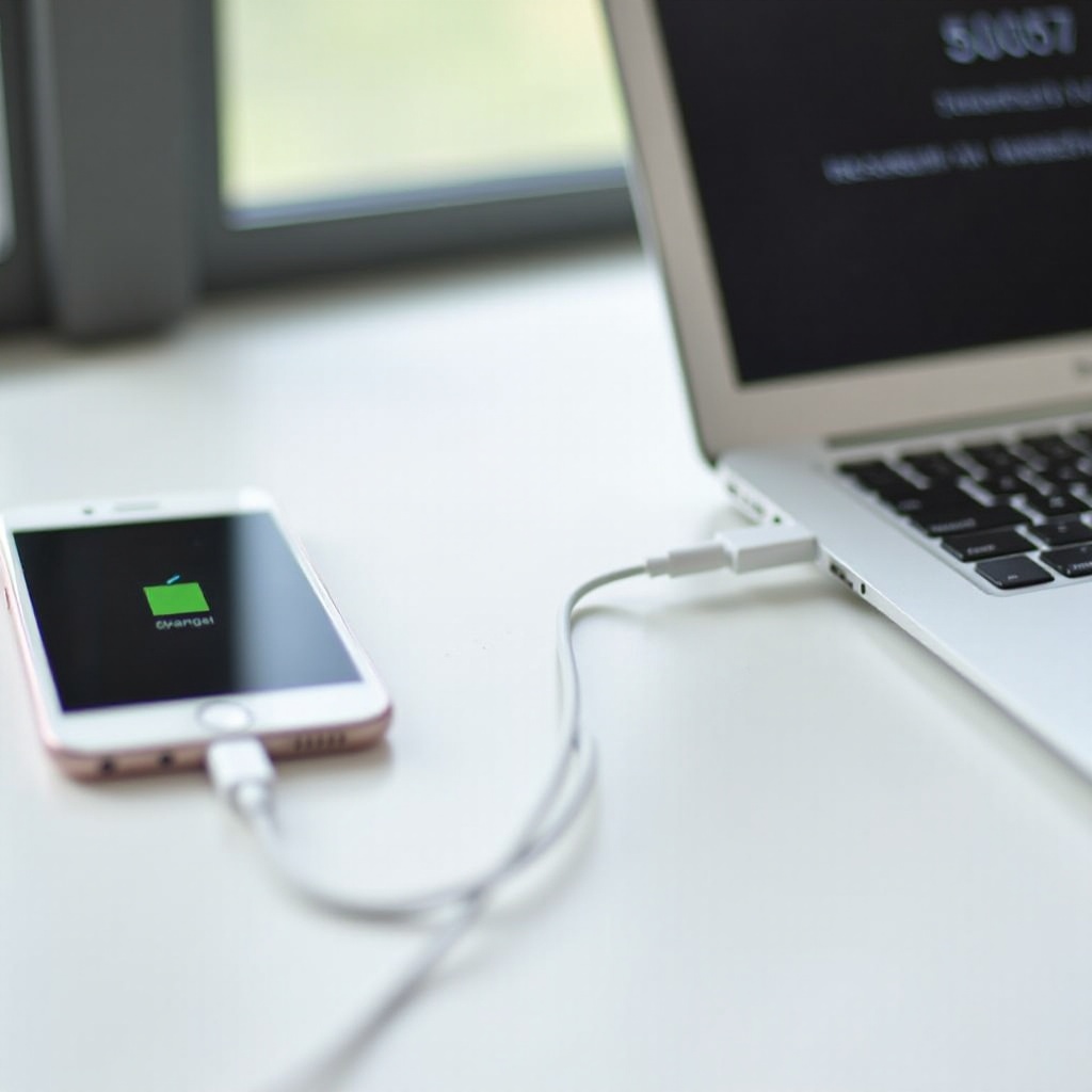 how to charge a devise from my laptop computer