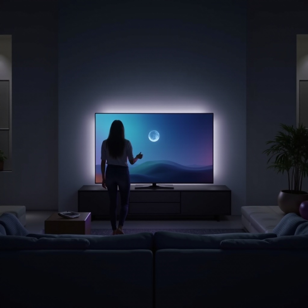 opțiunea de oprire a luminii de așteptare la televizorul samsung