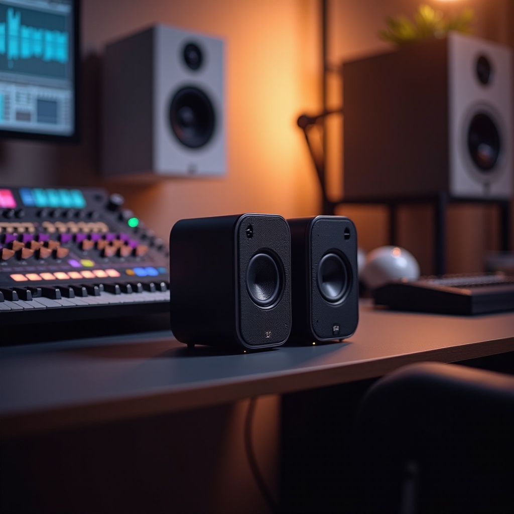 portable speakers for music production