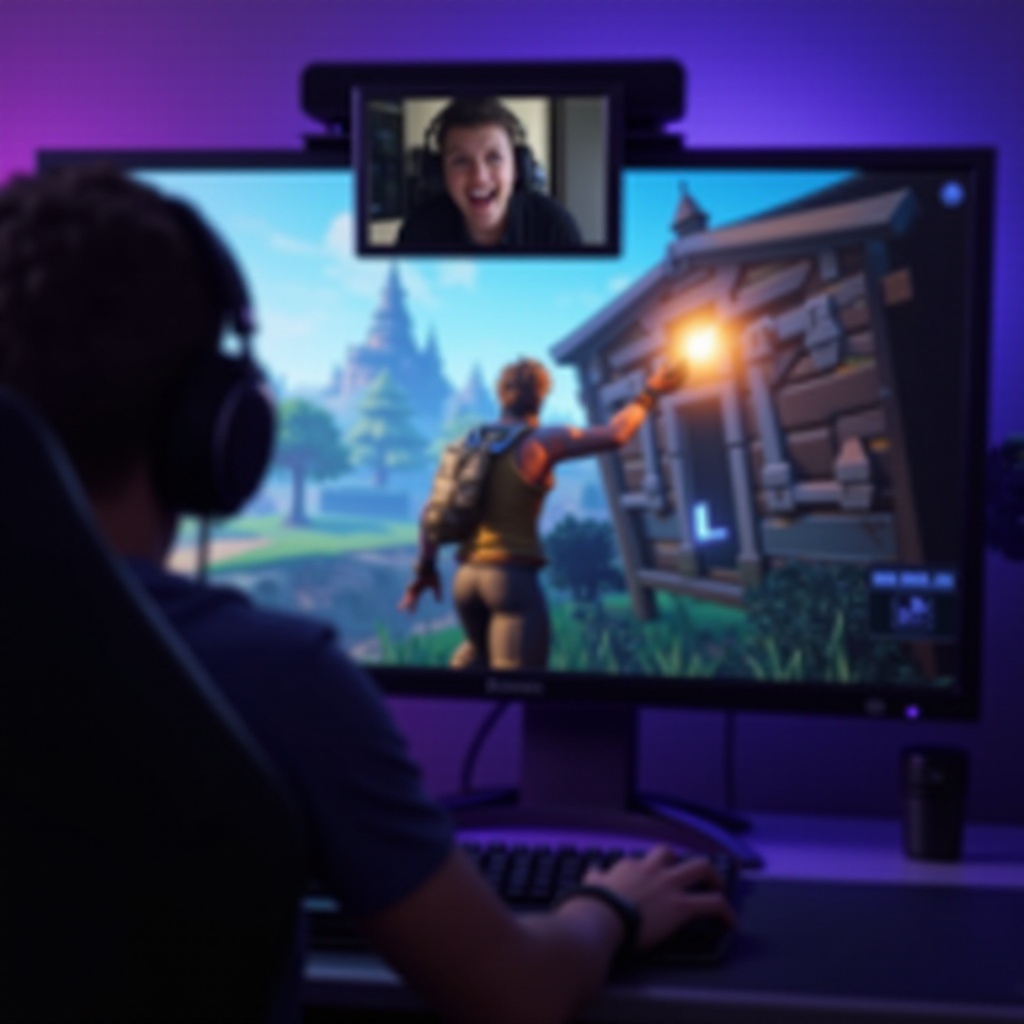 كيف تجعل الكاميرا الخاصة بك تسجل الوجه في فورتنايت