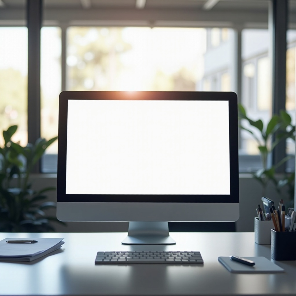 شاشة فارغة Vizio