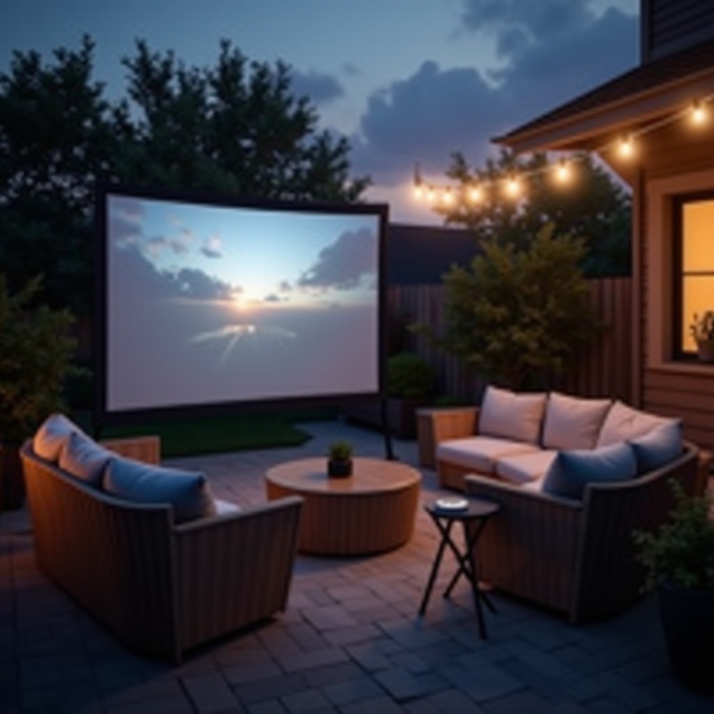 outdoor projector weatherproof