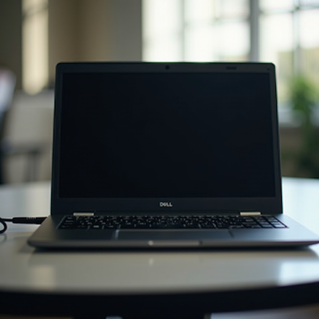 laptop Dell nie włącza się, nawet gdy jest podłączony do prądu