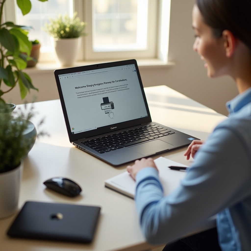 imprimantă Canon MG2522 la Dell Chromebook