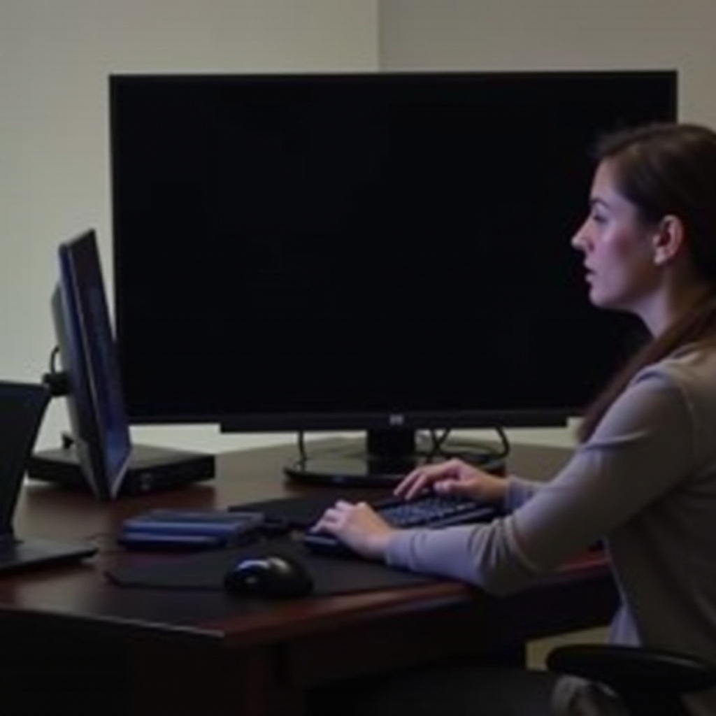 Vizio пустой экран