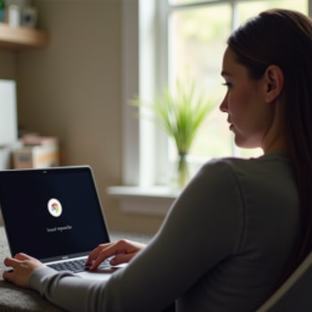 كيفية تشغيل جهاز Chromebook لأول مرة بدون إنترنت