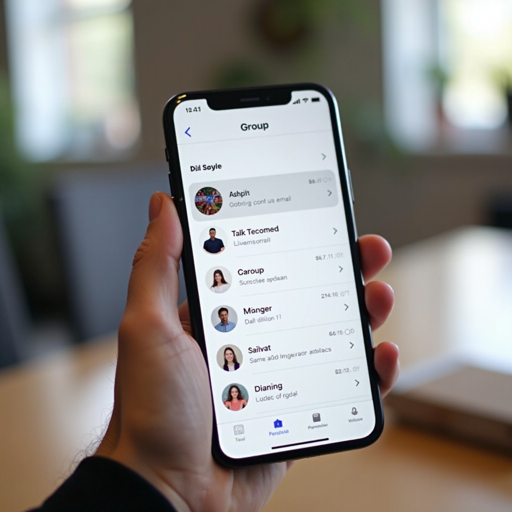 vytváření skupinového e-mailu na iPhonu