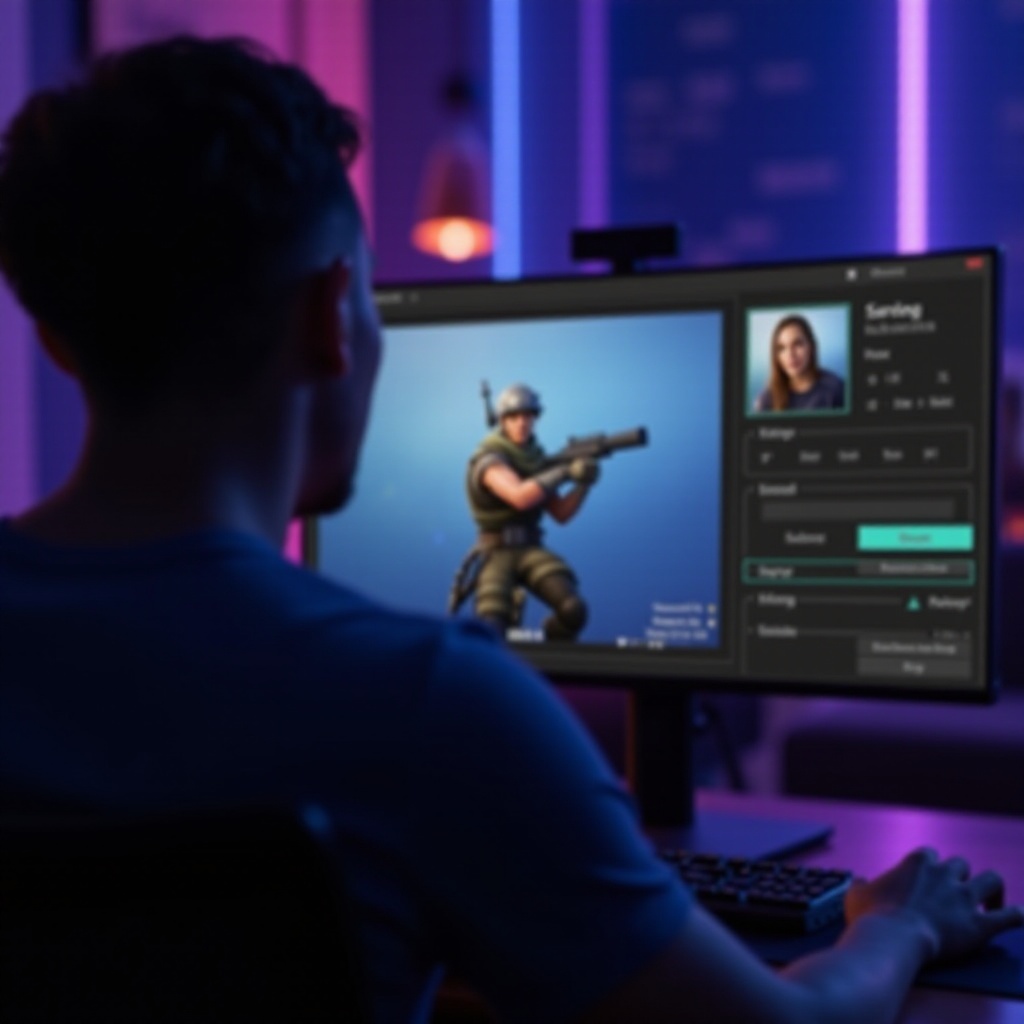 как да накарате камерата си да записва лицето във Fortnite