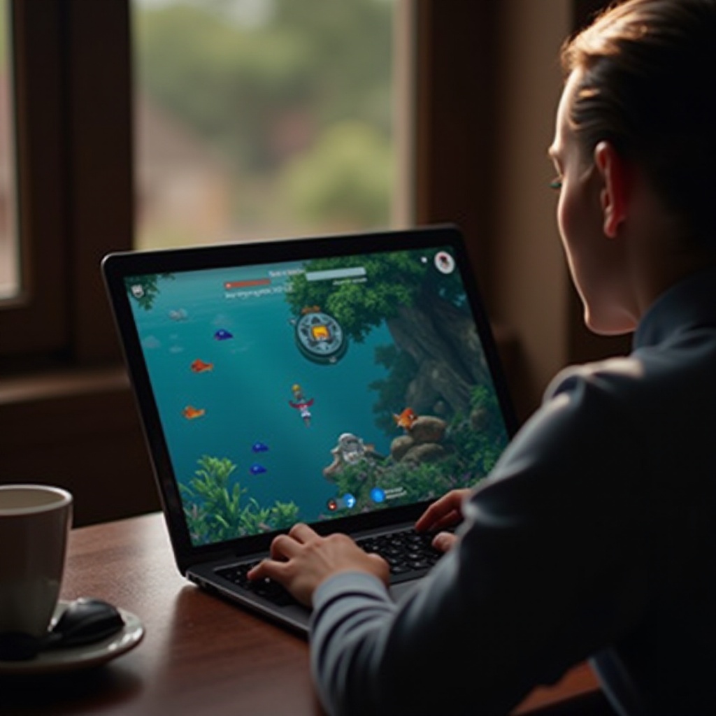 هل يمكنك لعب webfishing على جهاز chromebook