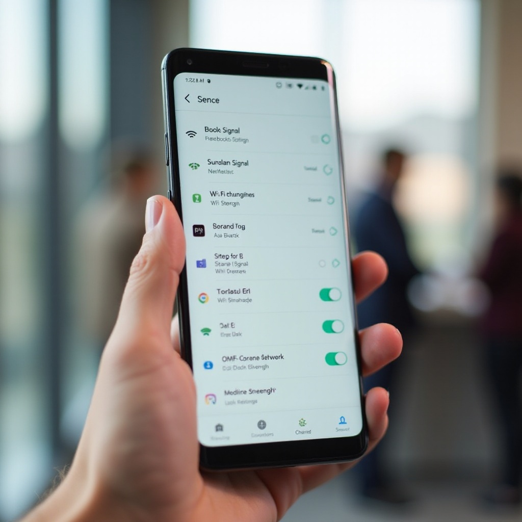 wifi settings on my phone